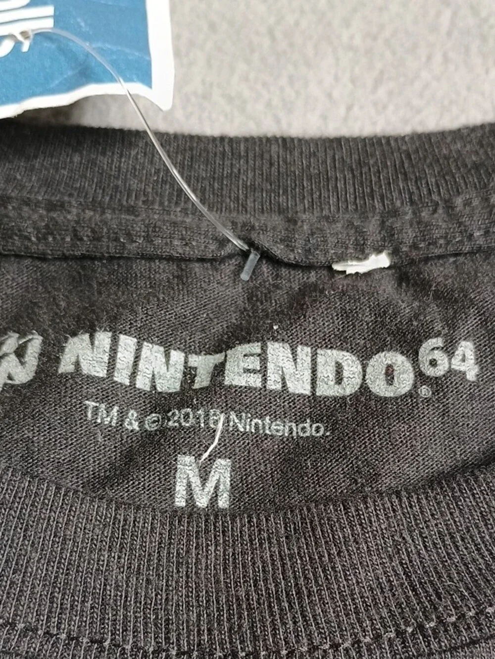 Nintendo Black T-Shirt with Multicolor N64 Emblem
